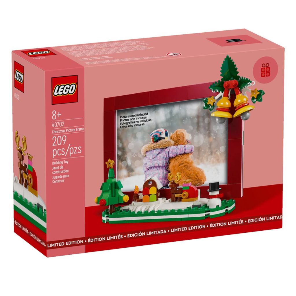 LEGO 40702 Christmas Picture Frame: Erste Bilder zur kommenden Gratisbeigabe