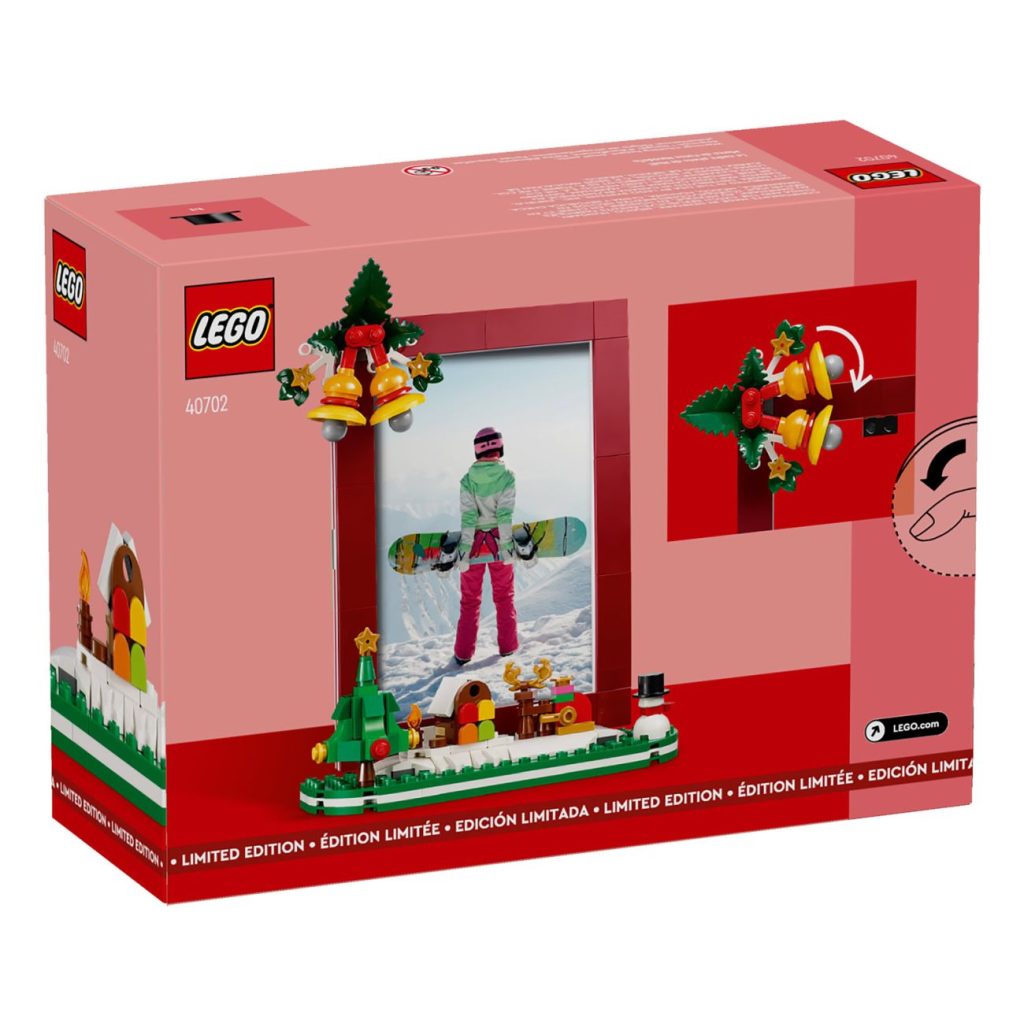 LEGO 40702 Christmas Picture Frame: Erste Bilder zur kommenden Gratisbeigabe