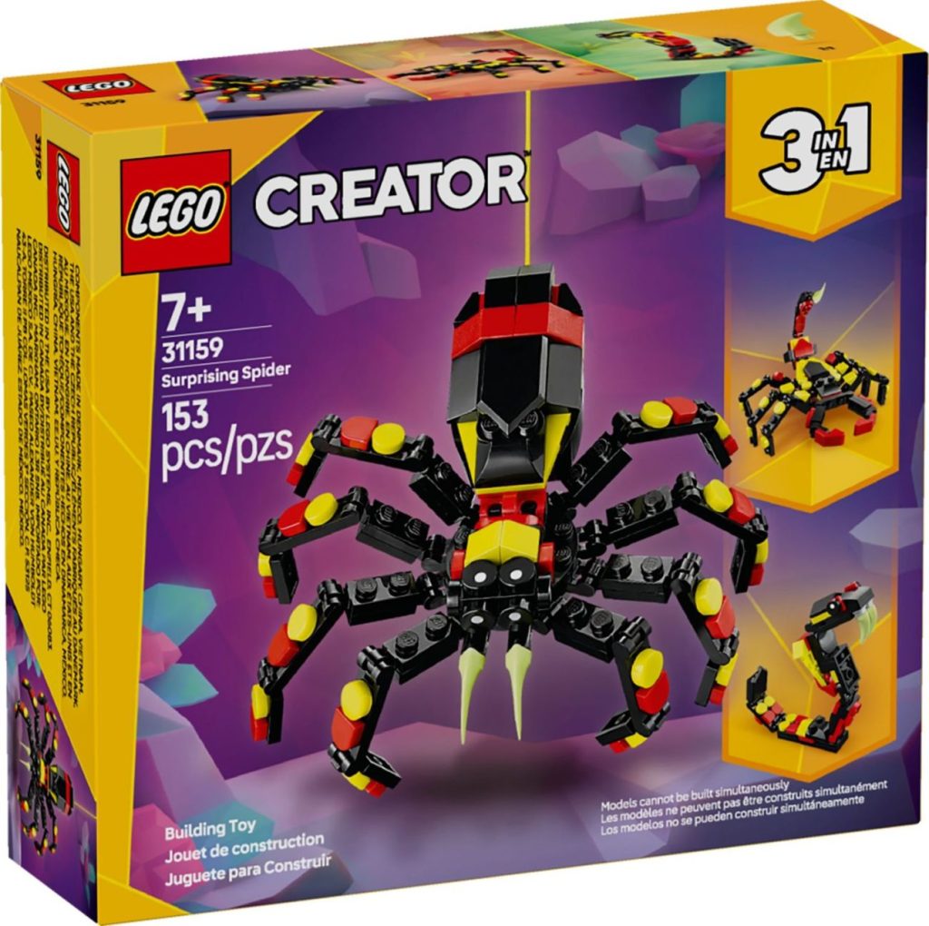 LEGO Creator 3in1 2025 Winterwelle - Grüner Drache, Pandafamile und süße Kätzchen