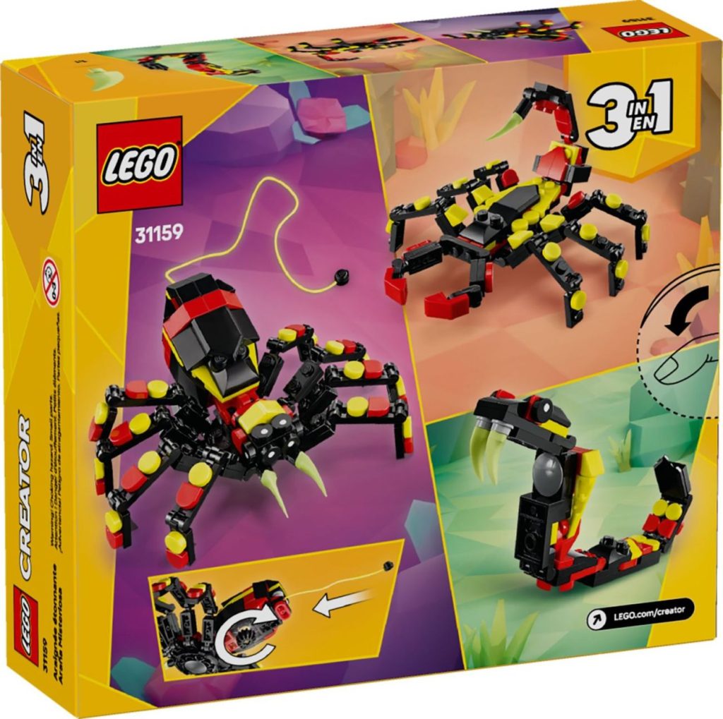 LEGO Creator 3in1 2025 Winterwelle - Grüner Drache, Pandafamile und süße Kätzchen