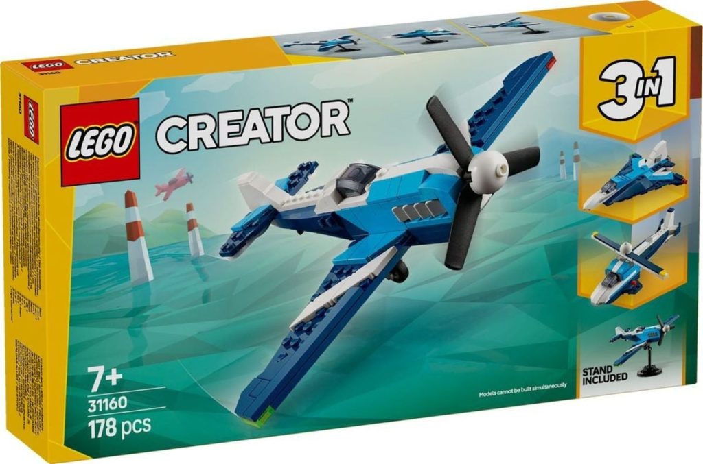 LEGO Creator 3in1 2025 Winterwelle - Grüner Drache, Pandafamile und süße Kätzchen