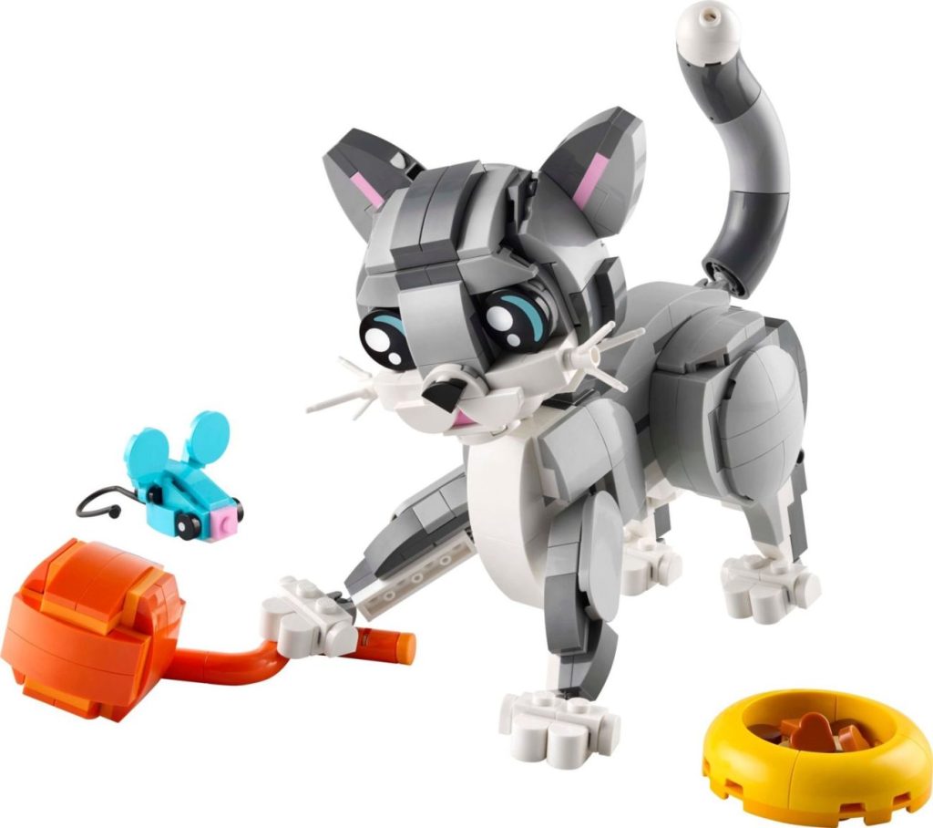 LEGO Creator 3in1 2025 Winterwelle - Grüner Drache, Pandafamile und süße Kätzchen