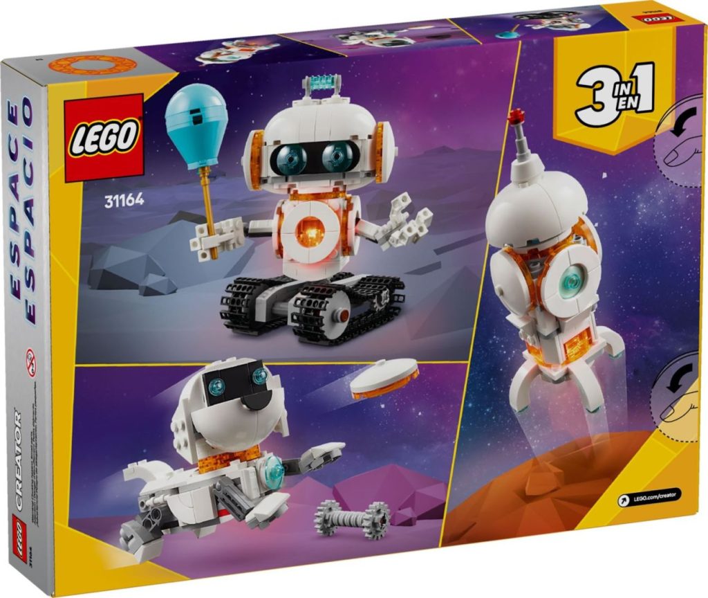LEGO Creator 3in1 2025 Winterwelle - Grüner Drache, Pandafamile und süße Kätzchen