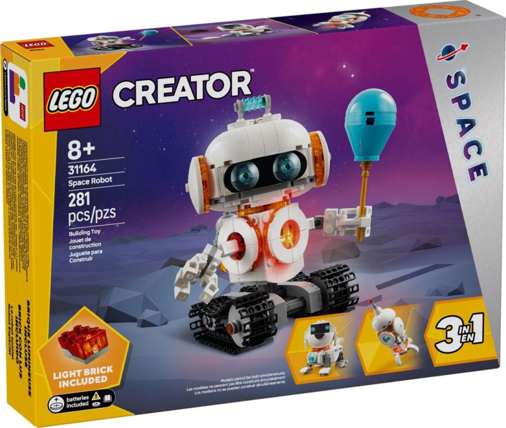 LEGO Creator 3in1 2025 Winterwelle - Grüner Drache, Pandafamile und süße Kätzchen