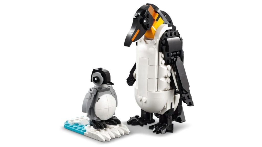 LEGO Creator 3in1 2025 Winterwelle - Grüner Drache, Pandafamile und süße Kätzchen