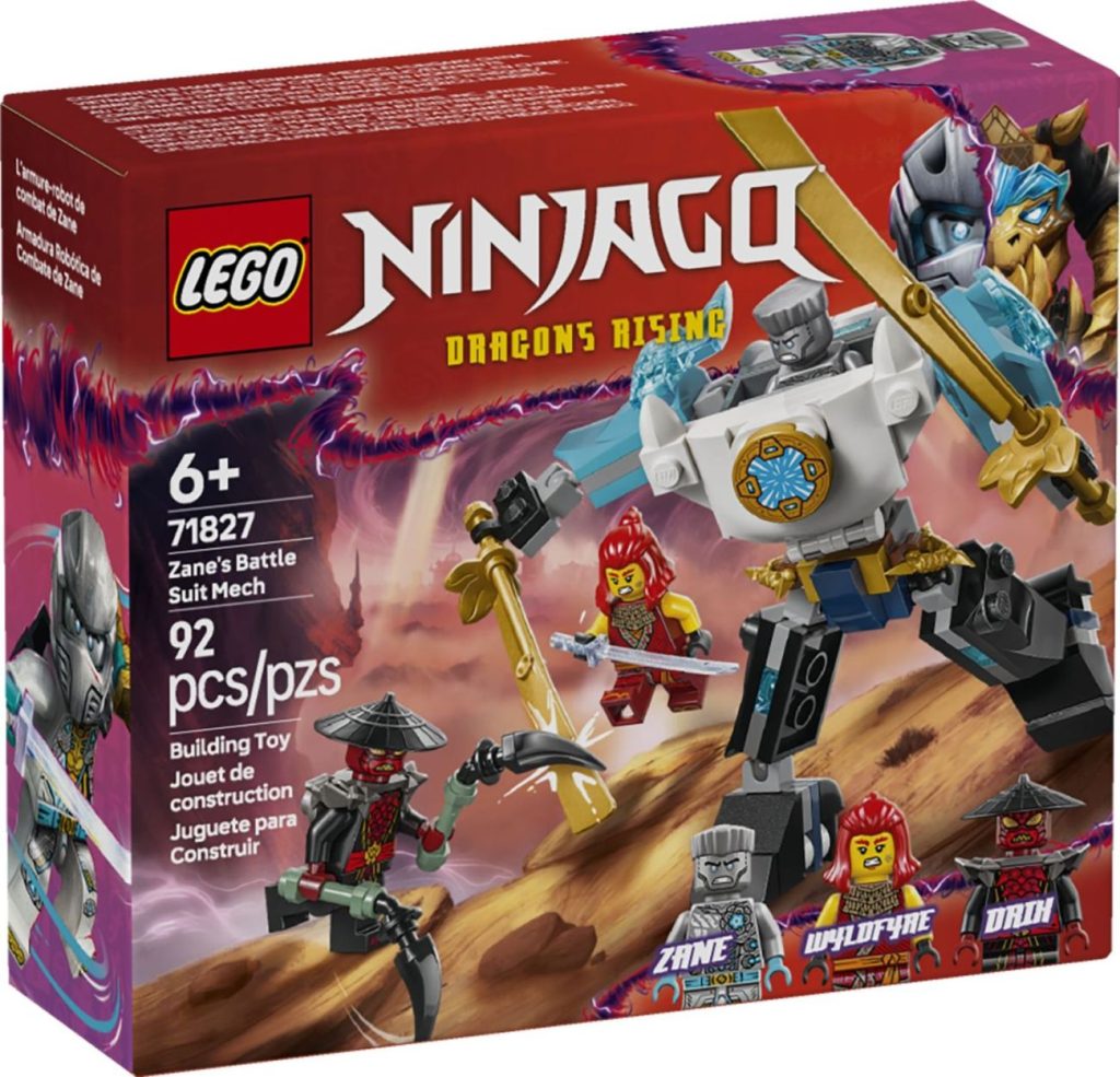 LEGO Ninjago 2025 Winterwelle - Neuer Kombi-Mech, Morros Rückkehr und Pull-Back Auto