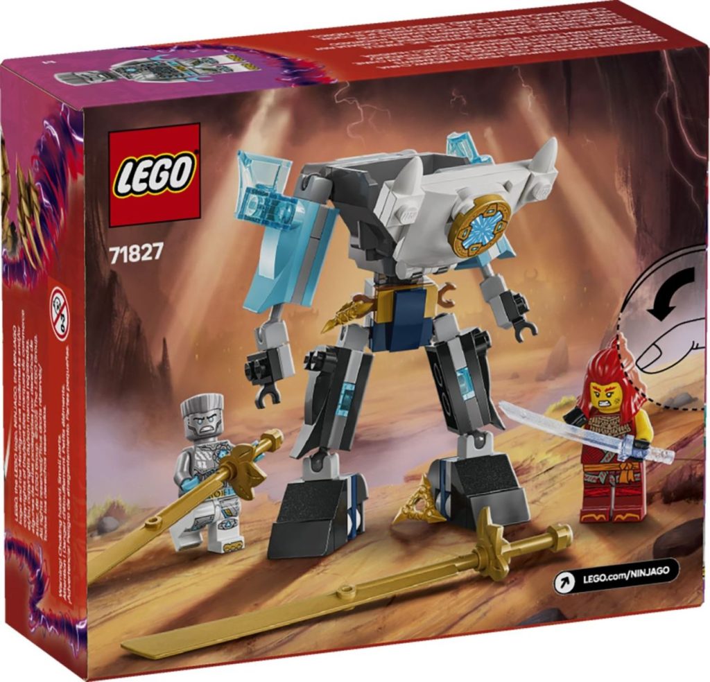 LEGO Ninjago 2025 Winterwelle - Neuer Kombi-Mech, Morros Rückkehr und Pull-Back Auto