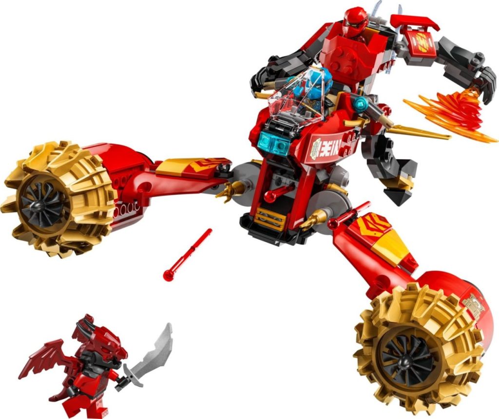 LEGO Ninjago 2025 Winterwelle - Neuer Kombi-Mech, Morros Rückkehr und Pull-Back Auto