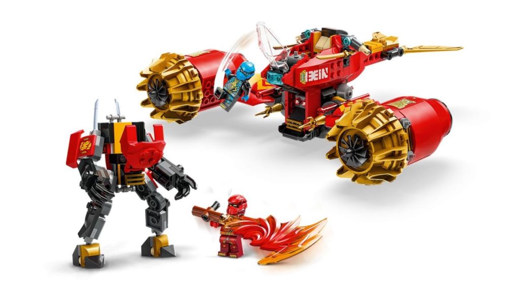 LEGO Ninjago 2025 Winterwelle - Neuer Kombi-Mech, Morros Rückkehr und Pull-Back Auto