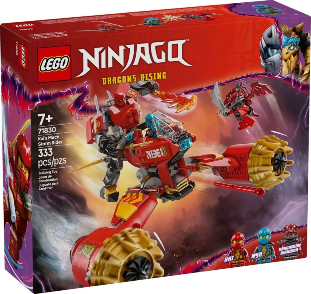 LEGO Ninjago 2025 Winterwelle - Neuer Kombi-Mech, Morros Rückkehr und Pull-Back Auto