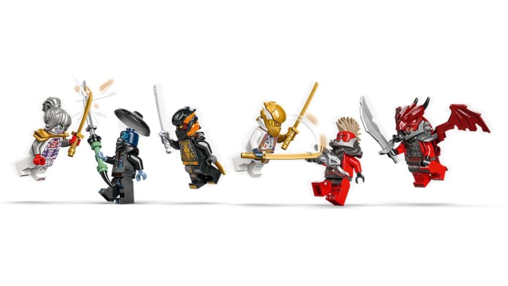 LEGO Ninjago 2025 Winterwelle - Neuer Kombi-Mech, Morros Rückkehr und Pull-Back Auto