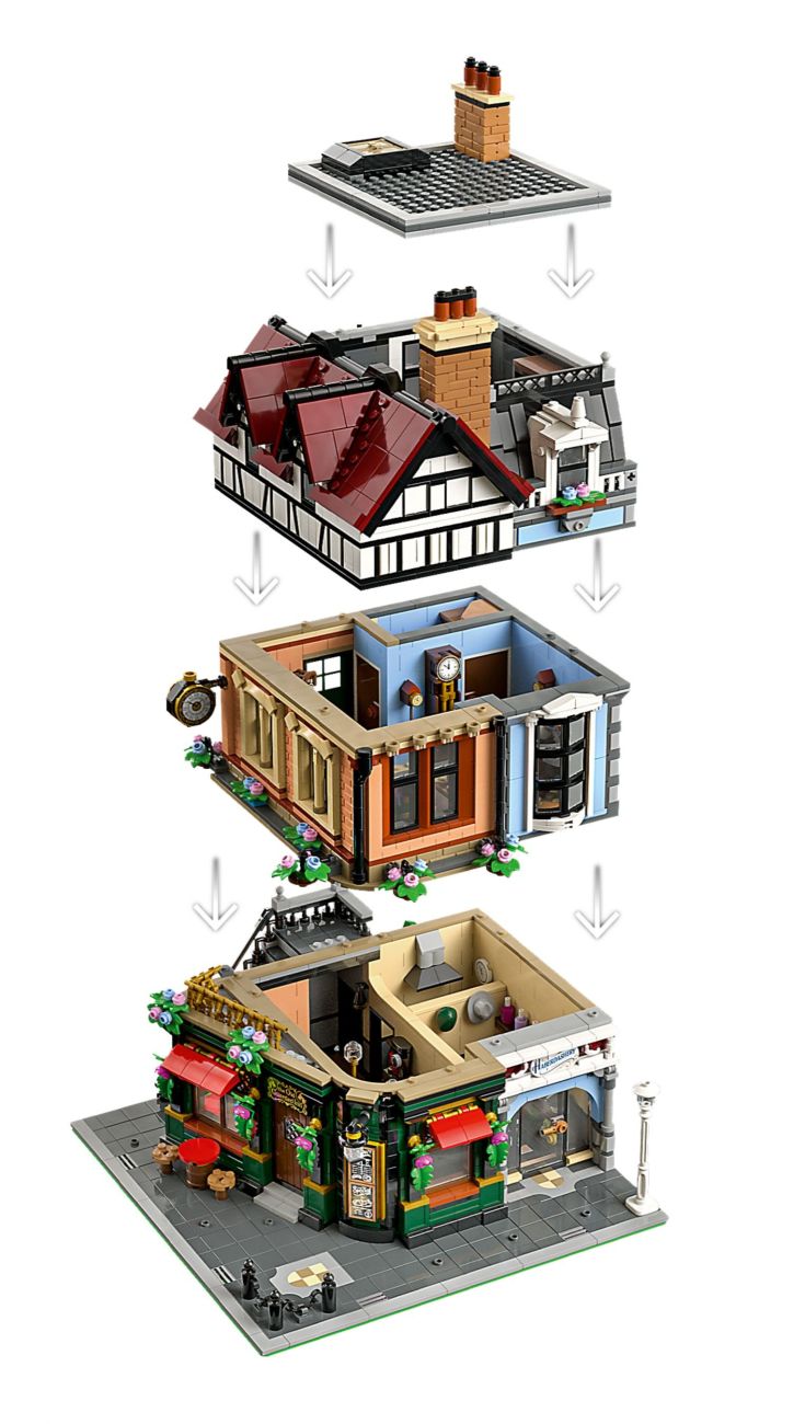LEGO Icons 10350 Eckhaus im Tudorstil: Neues Modular Building vorgestellt!