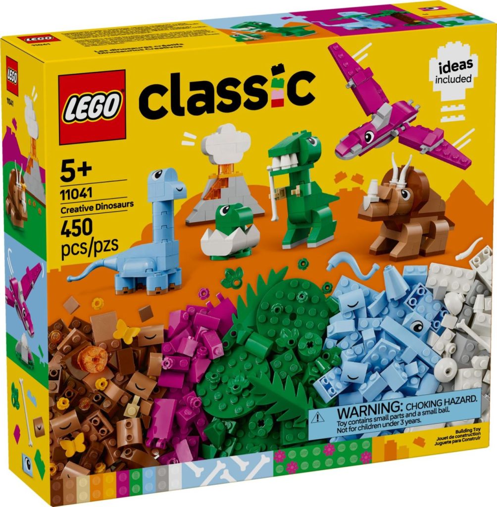 LEGO Classic 2025 Neuheiten: Alle Bilder und Infos zu Dinos, Snacks und Zauberbox