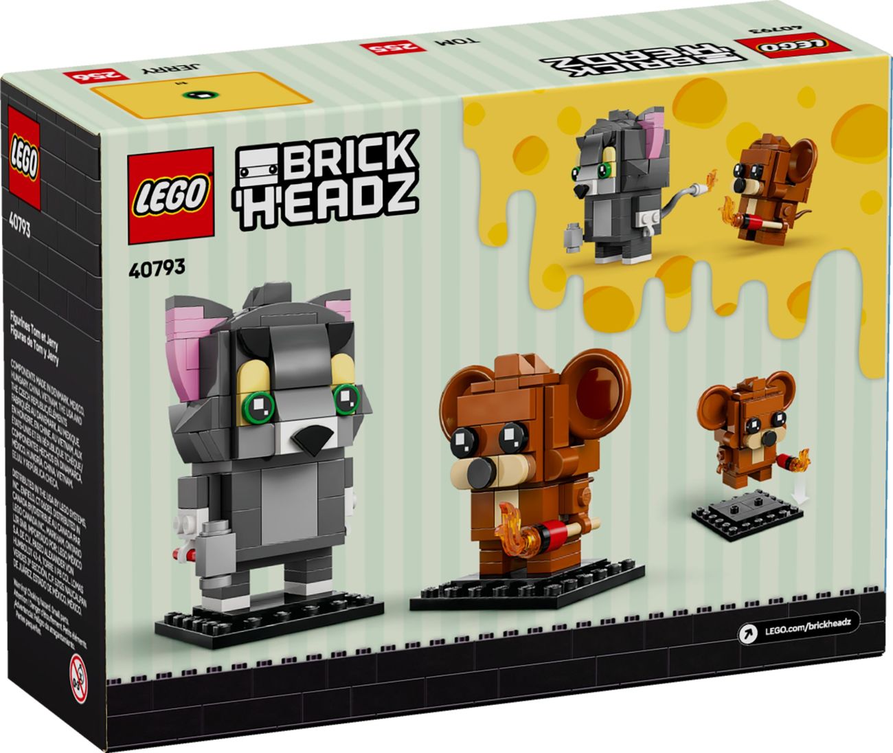 LEGO Seasonal 2025 Neuheiten: Tweety, Love Bears und Tom & Jerry Brickheadz