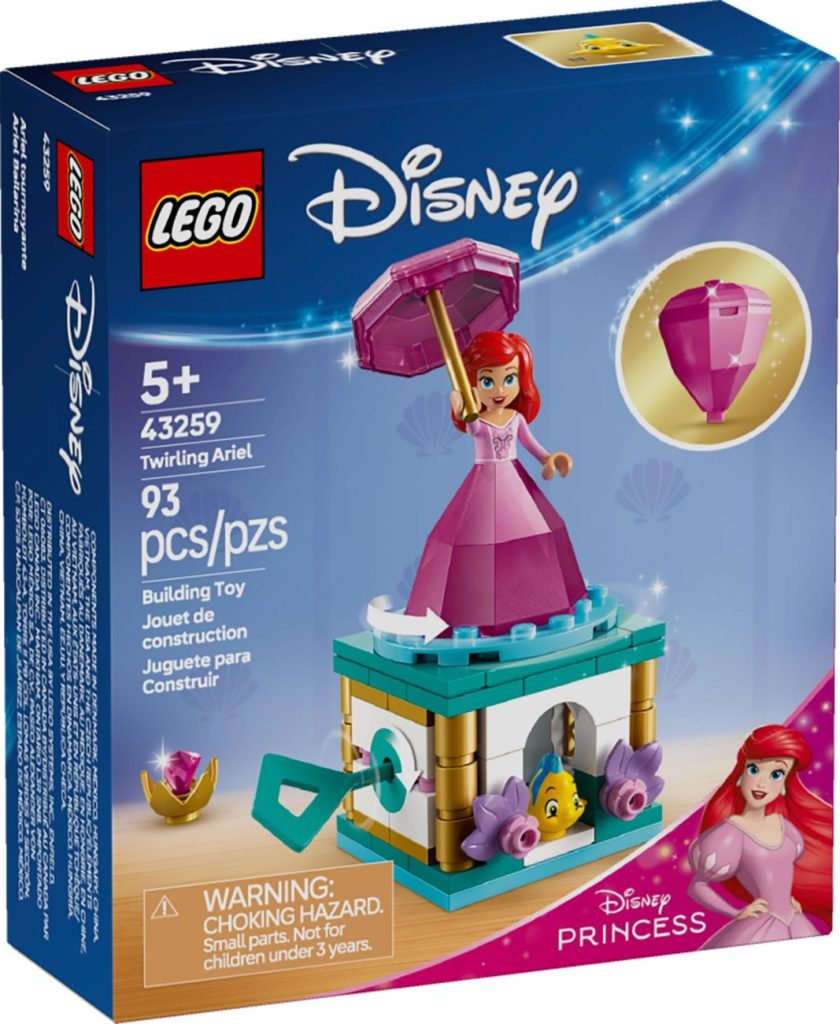 LEGO Disney 2025 Neuheiten: Cinderella Schloss, Vaiana Abenteuerfloß & Frozen Sets