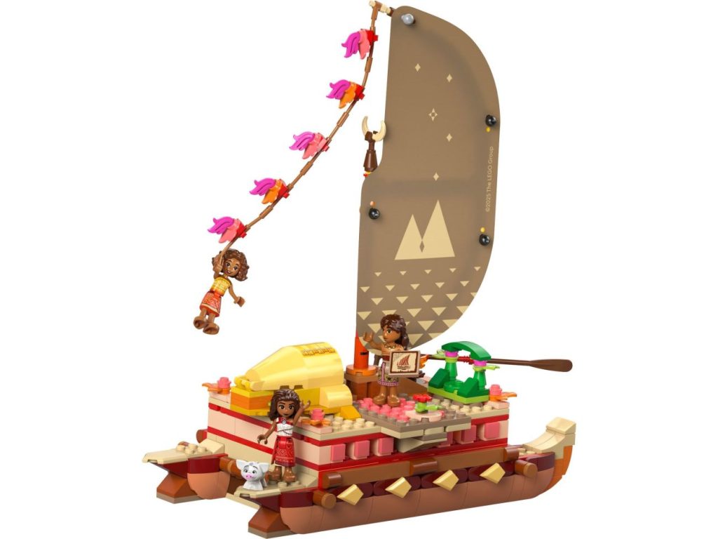 LEGO Disney 2025 Neuheiten: Cinderella Schloss, Vaiana Abenteuerfloß & Frozen Sets