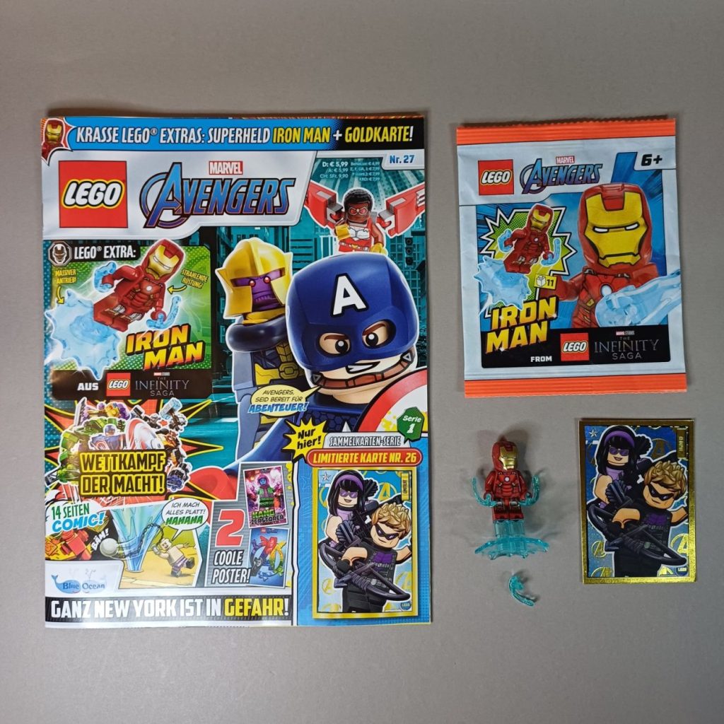 LEGO Avengers Magazin #27 mit Iron Man im Review und Heftvorschau