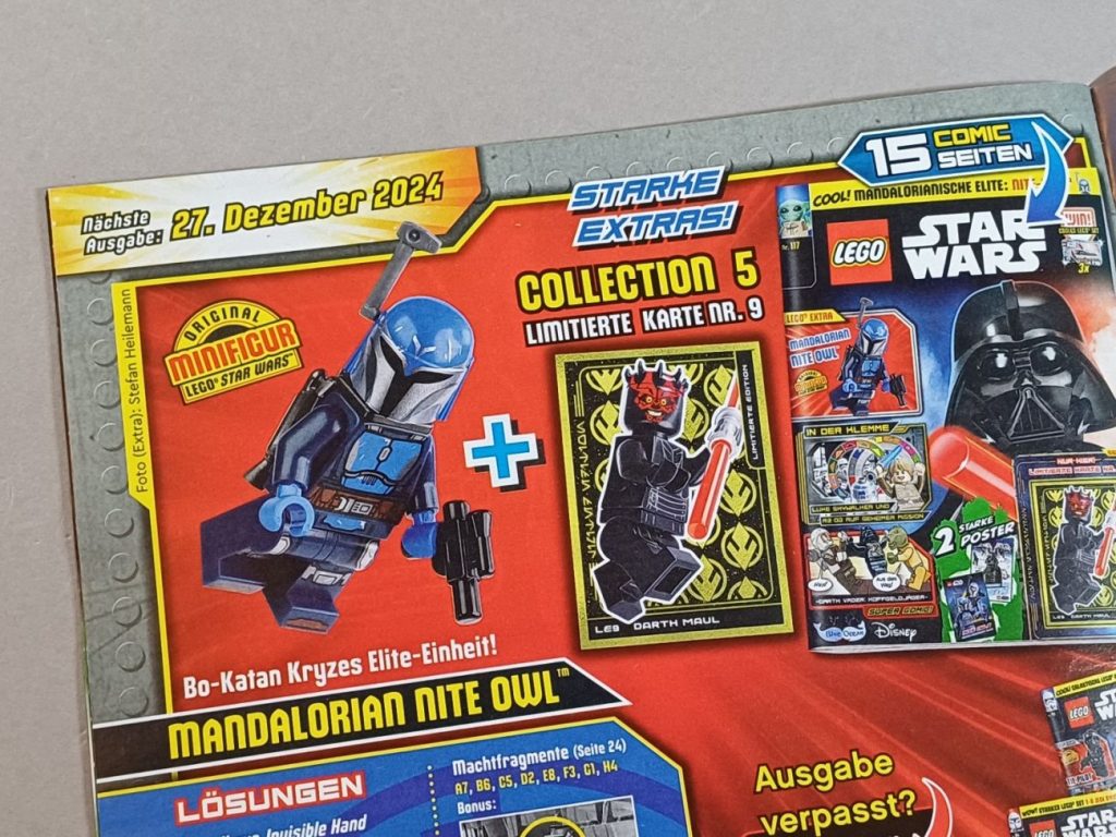 LEGO Star Wars Magazin #116 Review und Heftvorschau mit Minifigur!
