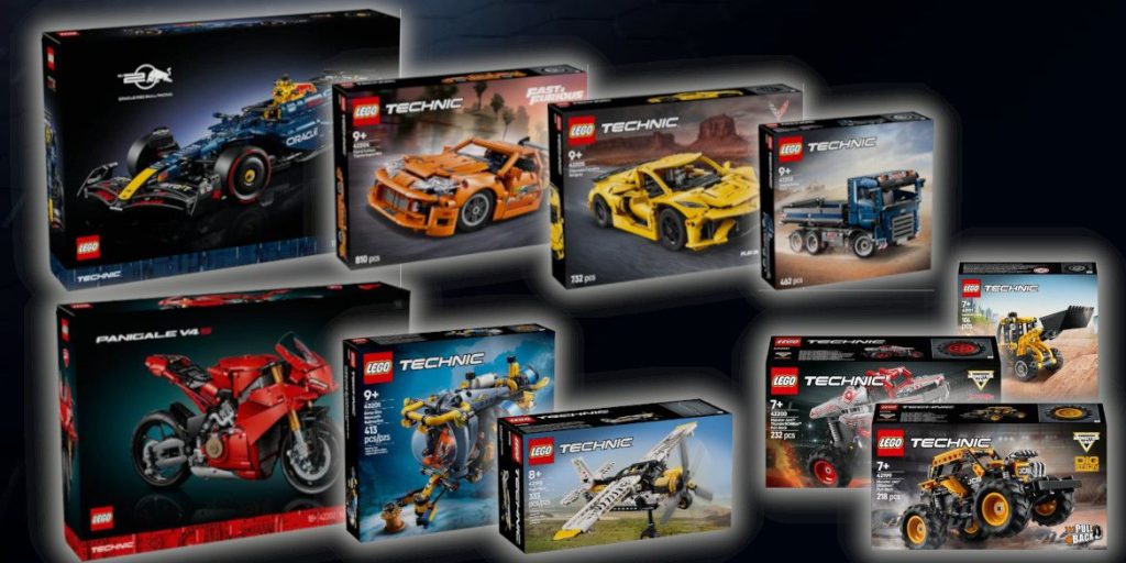 LEGO Neuheiten im März 2025 mit Ninjago City, F1 Speed Champions & Technic Rennwagen