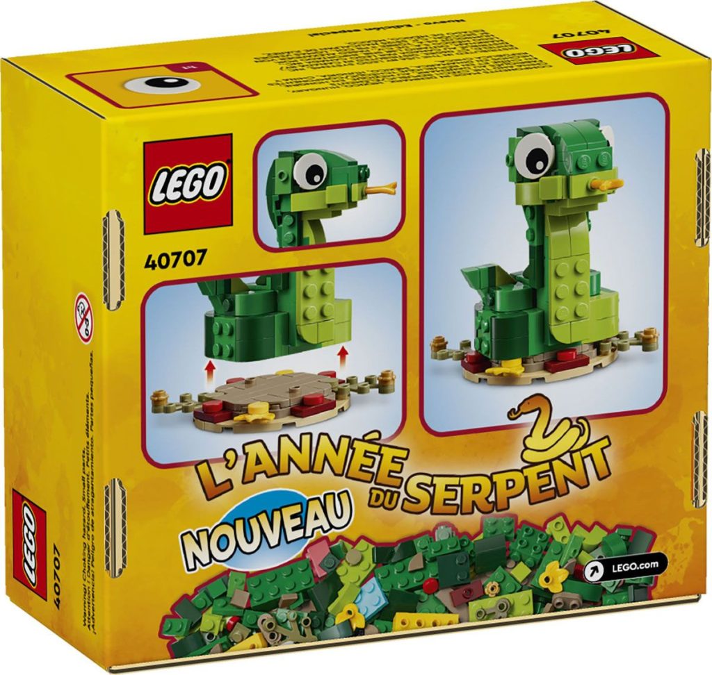 LEGO 40707 Jahr der Schlange: Bilder und Infos zum Neujahrs-GWP