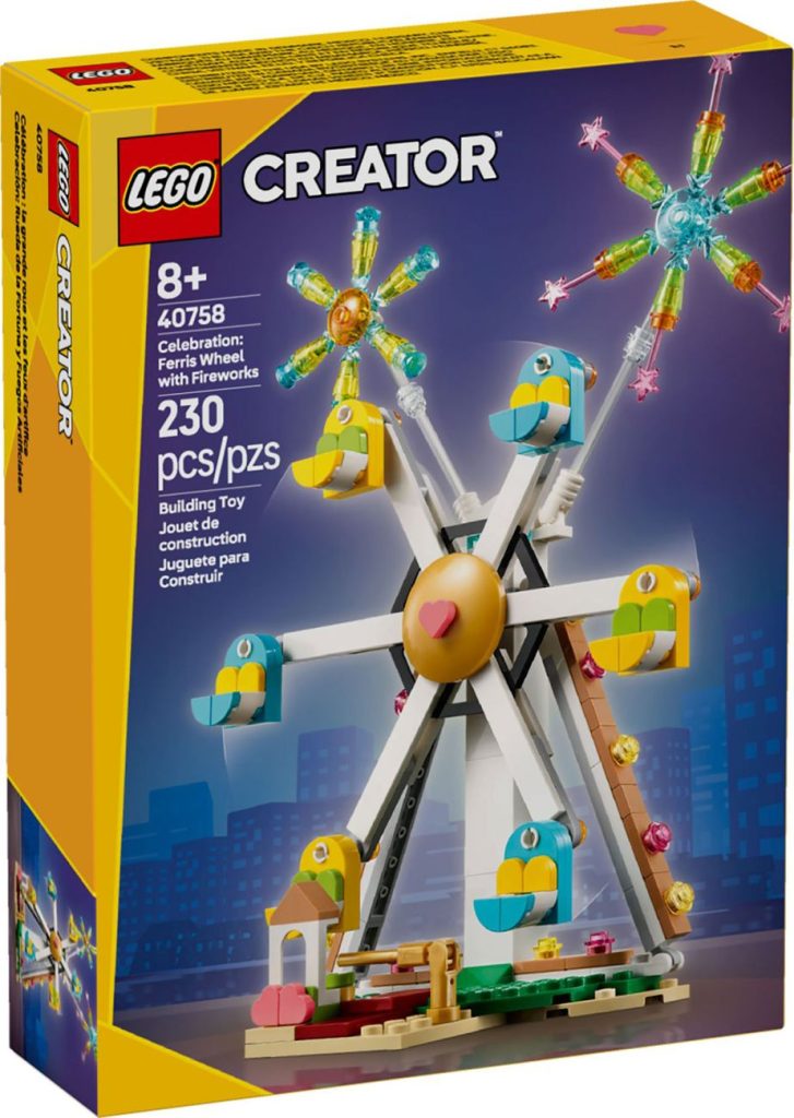 LEGO 40758 Riesenrad mit Feuerwerk: Neues Creator-GWP zeigt sich