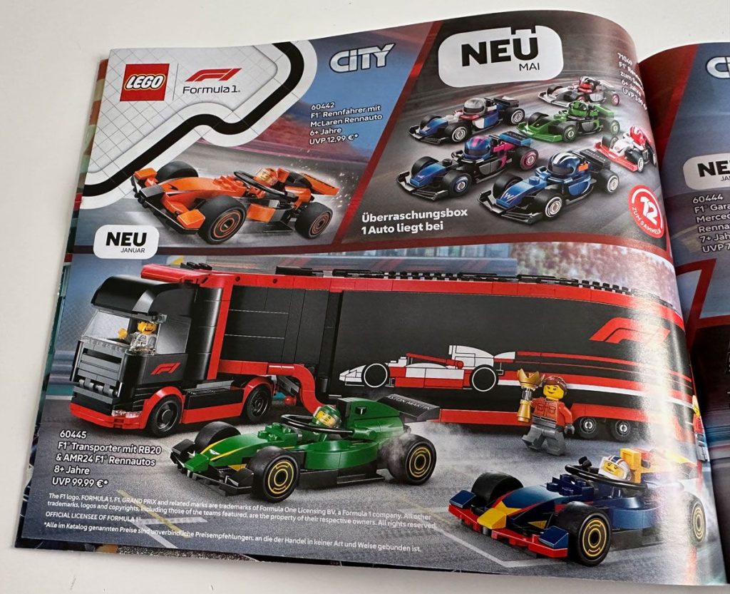 LEGO Katalog 2025 mit den Neuheiten fürs erste Halbjahr