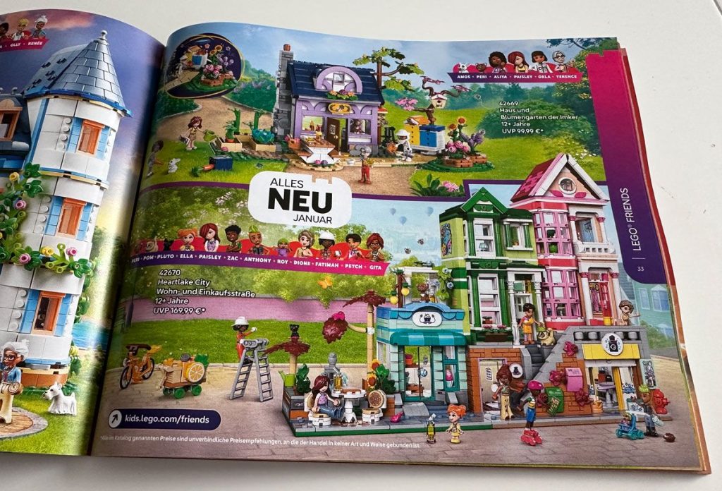 LEGO Katalog 2025 mit den Neuheiten fürs erste Halbjahr