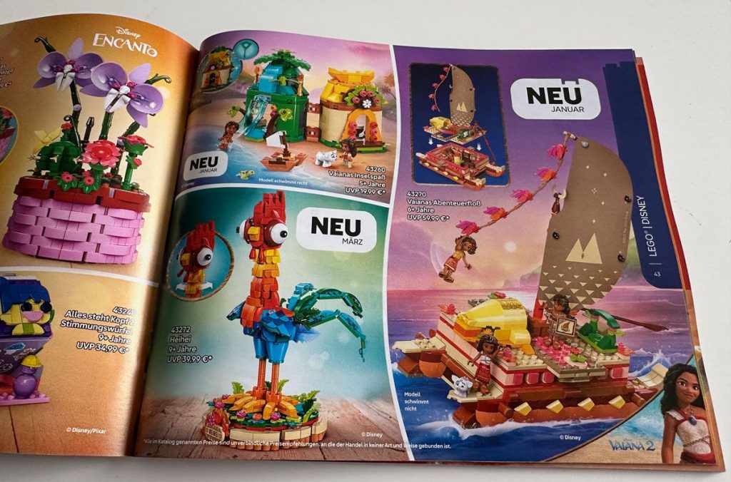 LEGO Katalog 2025 mit den Neuheiten fürs erste Halbjahr
