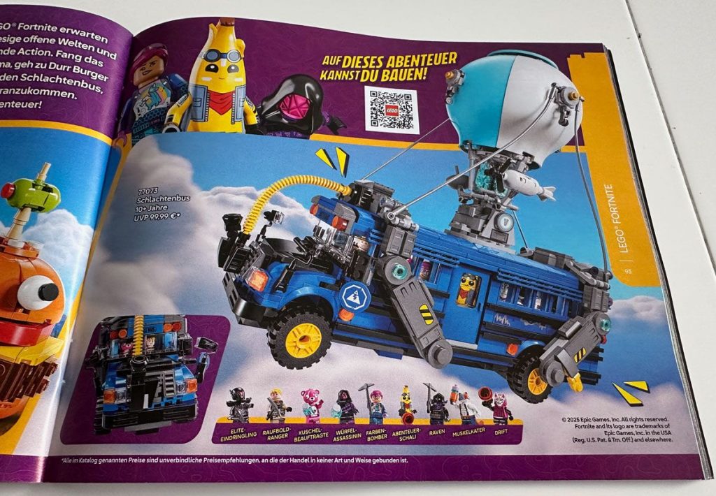 LEGO Katalog 2025 mit den Neuheiten fürs erste Halbjahr