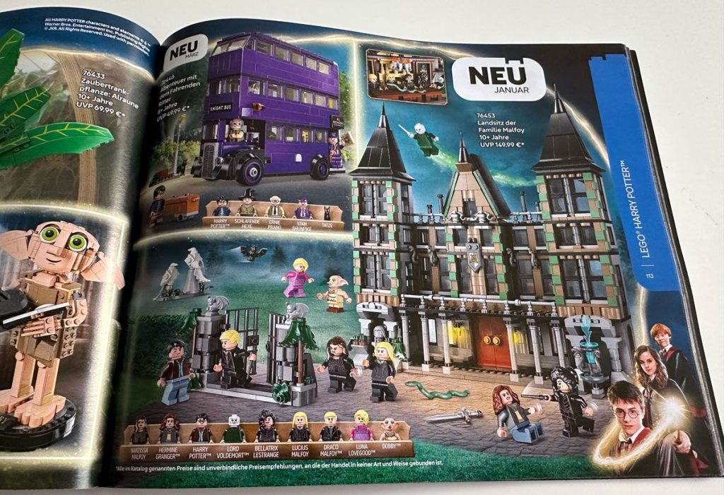 LEGO Katalog 2025 mit den Neuheiten fürs erste Halbjahr