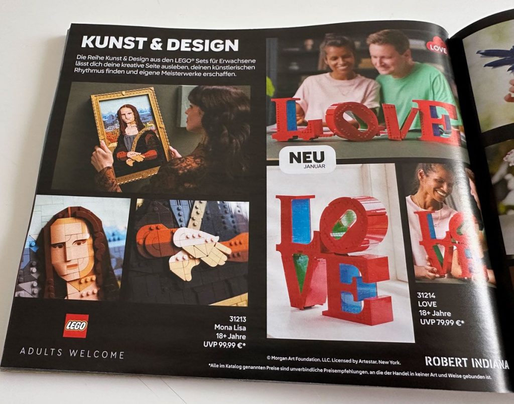 LEGO Katalog 2025 mit den Neuheiten fürs erste Halbjahr