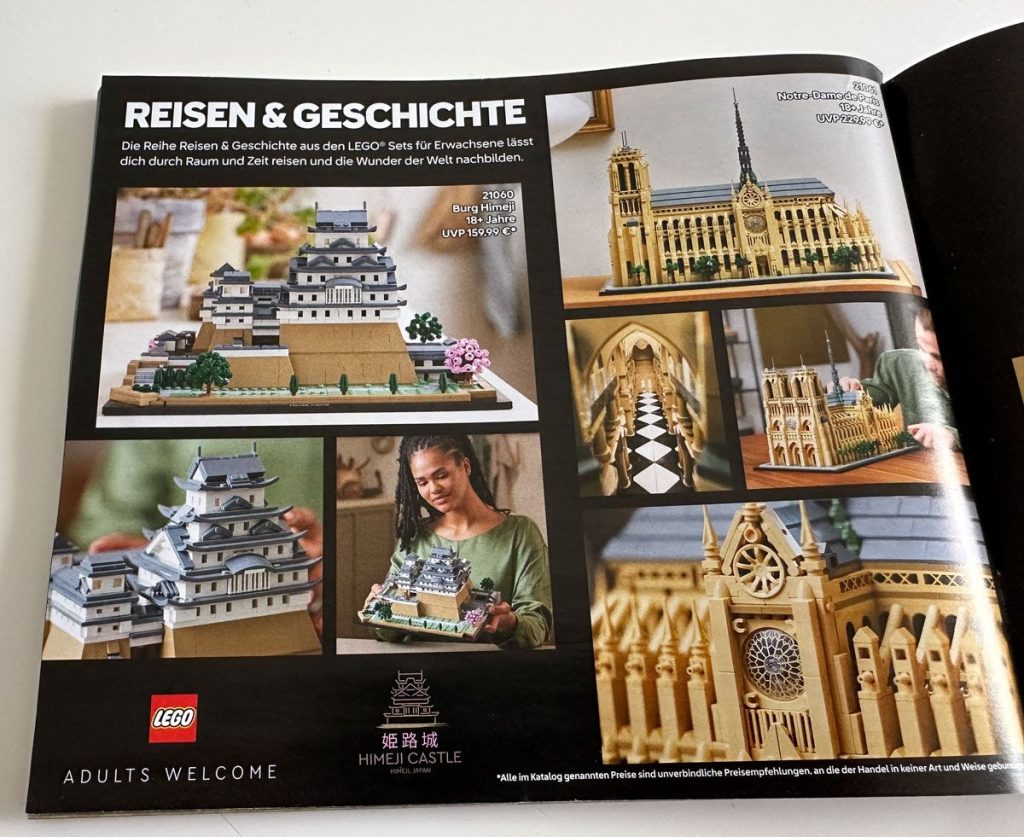 LEGO Katalog 2025 mit den Neuheiten fürs erste Halbjahr