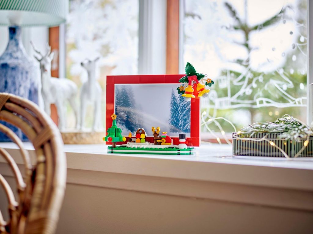 LEGO 40702 Christmas Picture Frame: Erste Bilder zur kommenden Gratisbeigabe