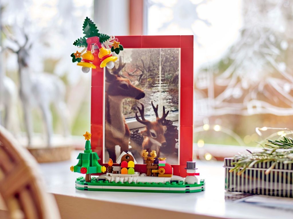 LEGO 40702 Christmas Picture Frame: Erste Bilder zur kommenden Gratisbeigabe