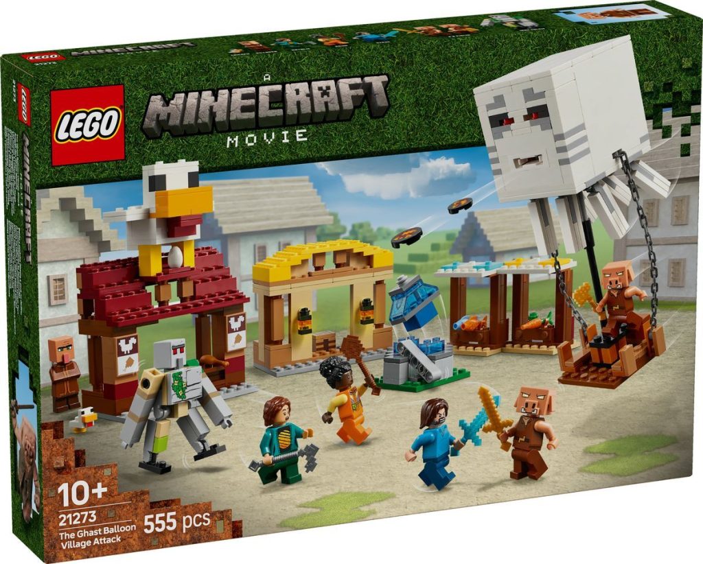 LEGO Minecraft: 2 Sets zum kommenden Minecraft Movie offiziell vorgestellt