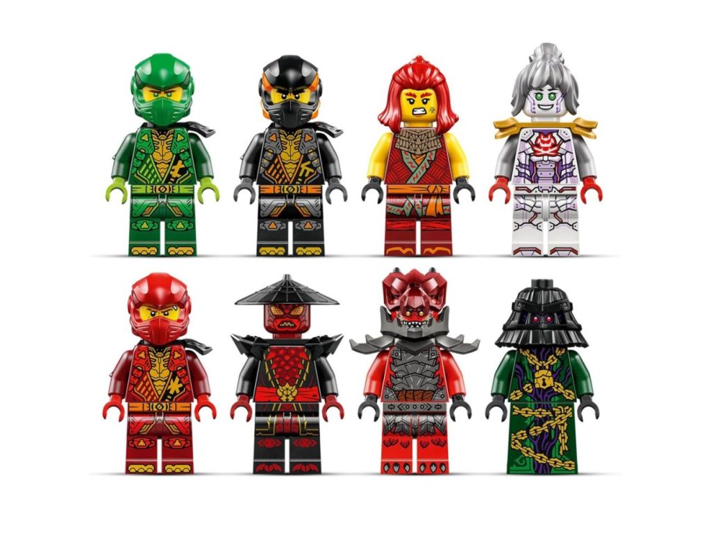 LEGO Ninjago 2025 März Neuheiten: Lichtbogendrache und Chaosdrache Donnerzahn