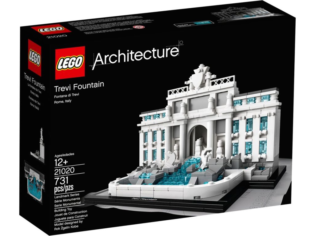 LEGO Architecture 21062 Trevi-Brunnen: Erstes Bild durch Leak im LEGO Katalog