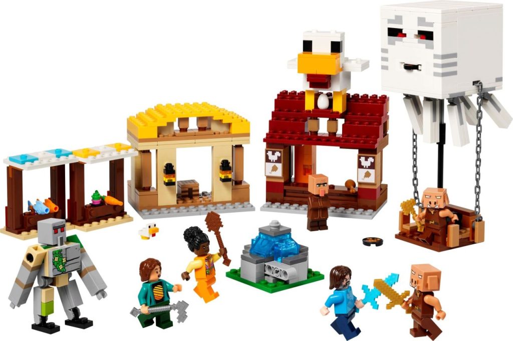LEGO Minecraft: 2 Sets zum kommenden Minecraft Movie offiziell vorgestellt