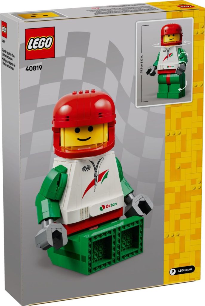 LEGO 40819 Große Rennfahrer Minifigur offiziell vorgestellt!