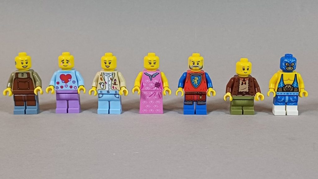 LEGO Build a Minifigure Januar 2025: Ritter, Wikinger und Käse!