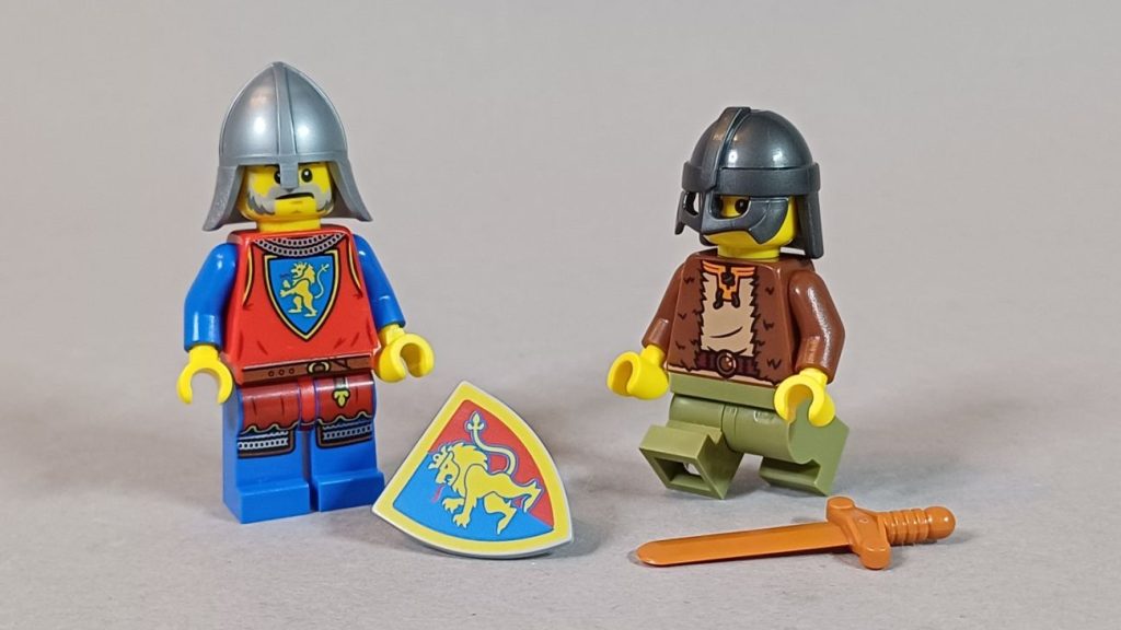 LEGO Build a Minifigure Januar 2025: Ritter, Wikinger und Käse!