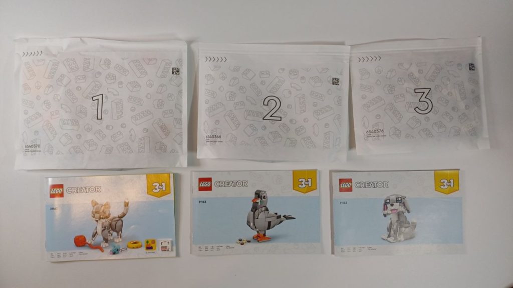 LEGO Creator 31163 Graue Katze