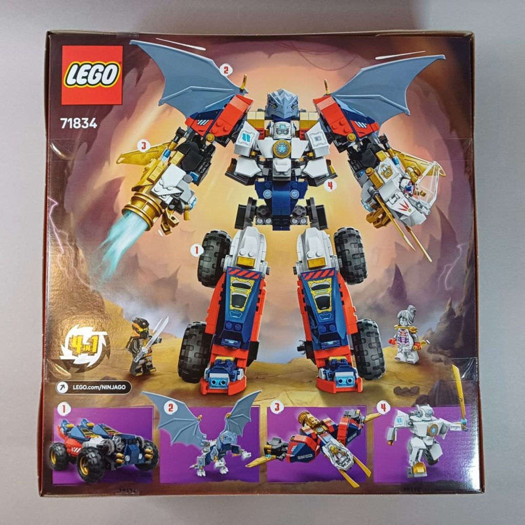 LEGO Ninjago 71834 Zanes Ultra-Kombi-Mech