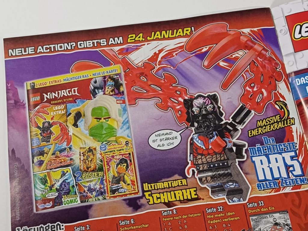 LEGO Ninjago Magazin #123 im Review mit starker Heftvorschau