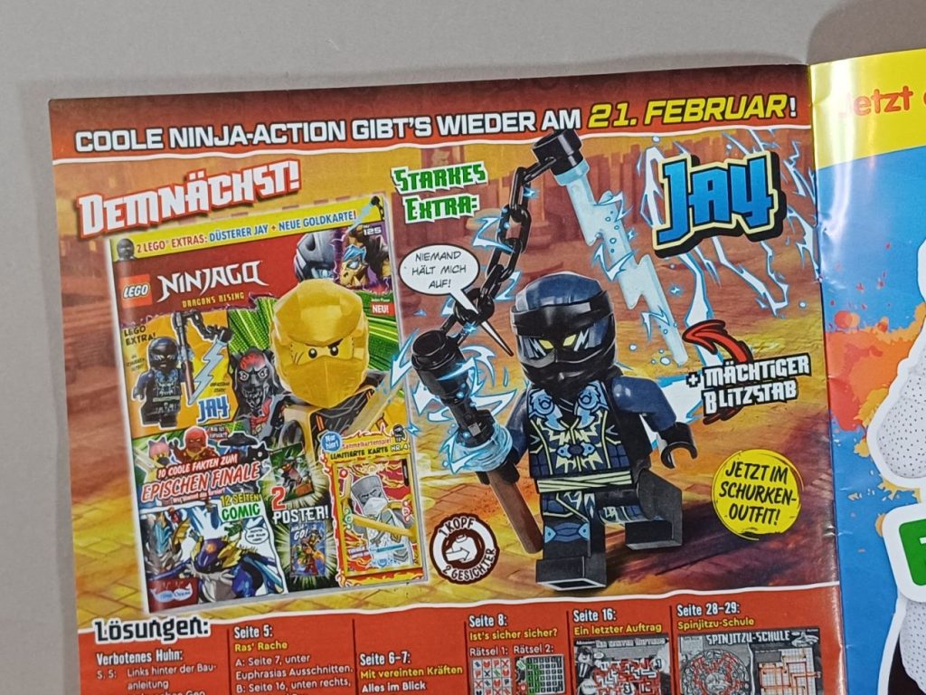 LEGO Ninjago Magazin 124