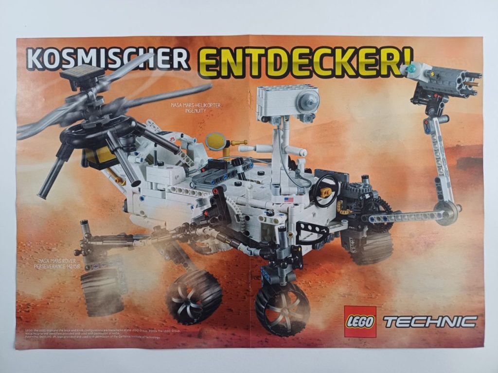 LEGO Technic Magazin 4 mit Feuerwehr-Truck und Vorschau
