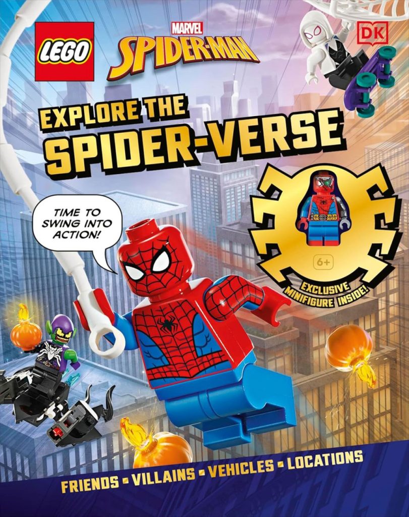 LEGO Marvel Spider-Man Explore the Spider-Verse: Neues Buch mit Figur