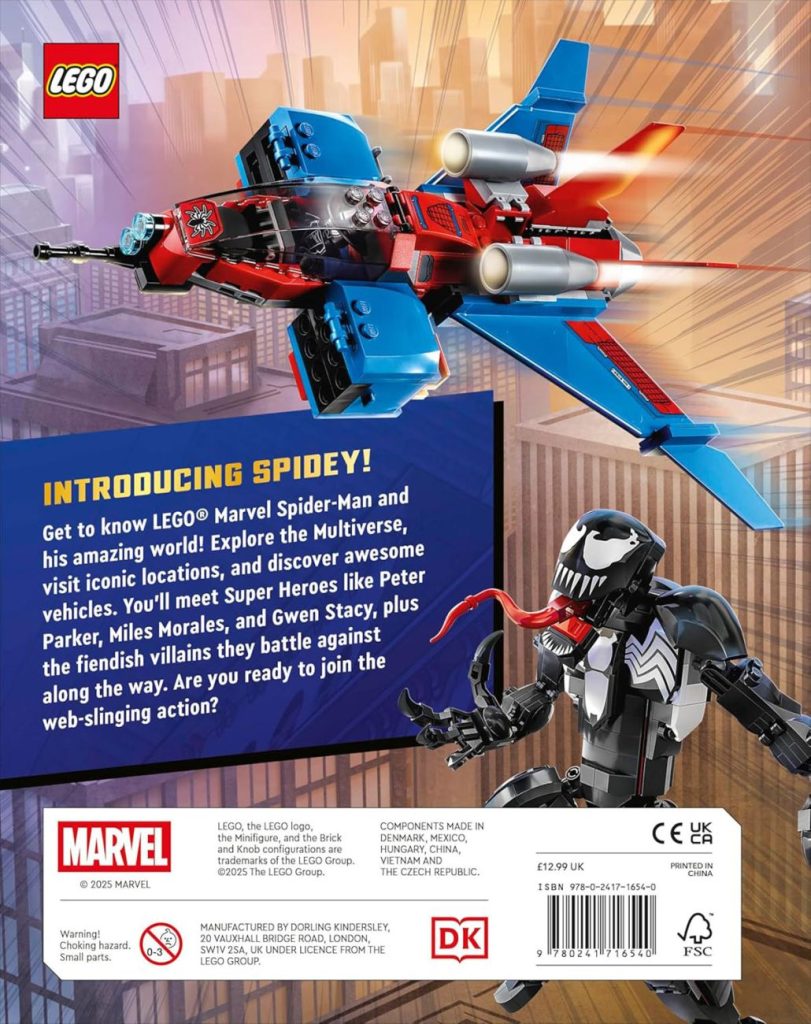LEGO Marvel Spider-Man Explore the Spider-Verse: Neues Buch mit Figur