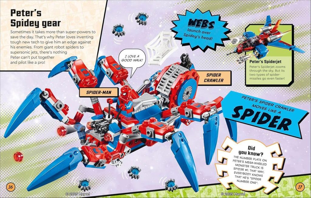LEGO Marvel Spider-Man Explore the Spider-Verse: Neues Buch mit Figur