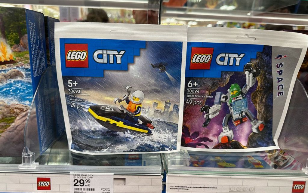 Immer mehr LEGO Paperbags im Handel zu finden